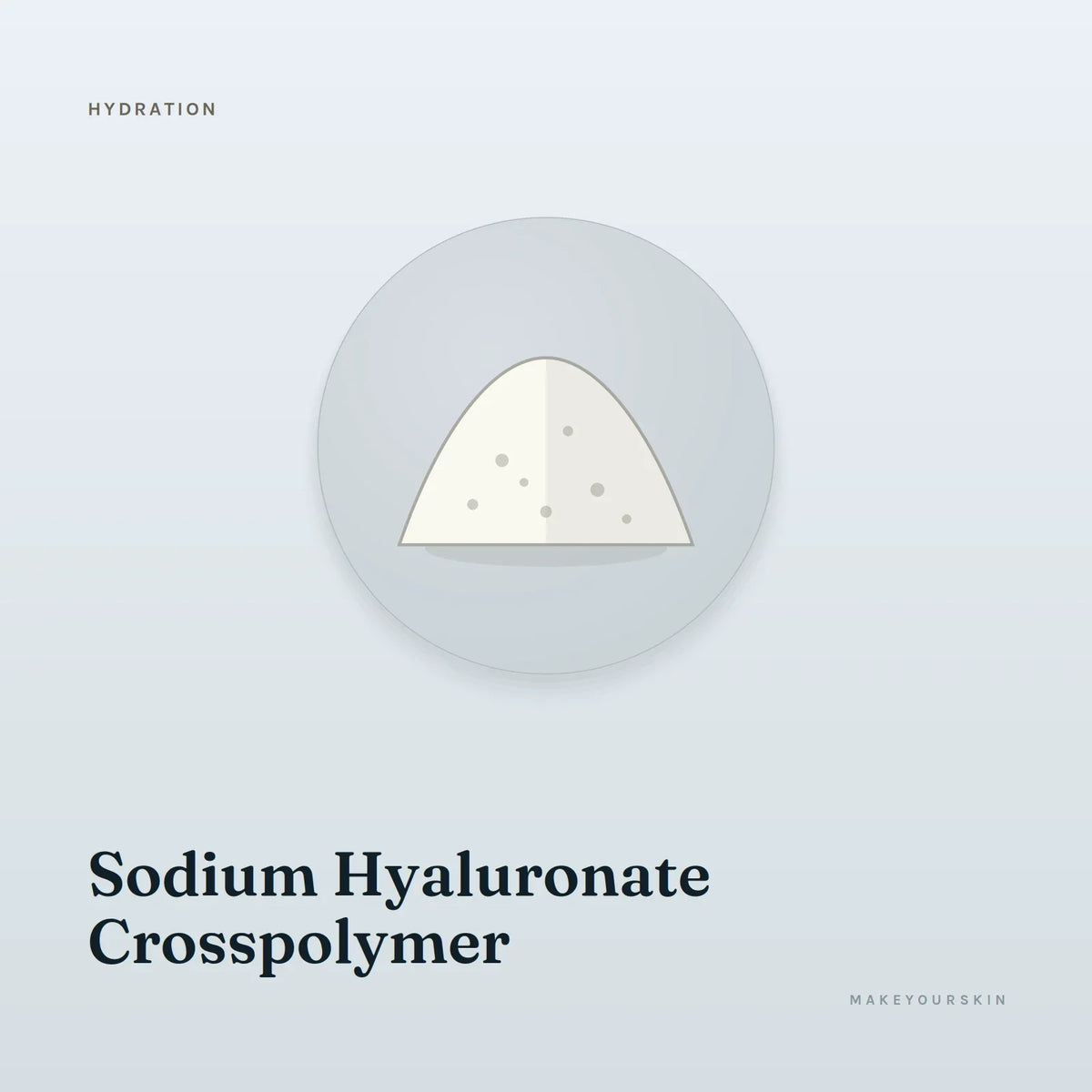 Sodium Hyaluronate Crosspolymer — powder, Global — MakeYourSkin