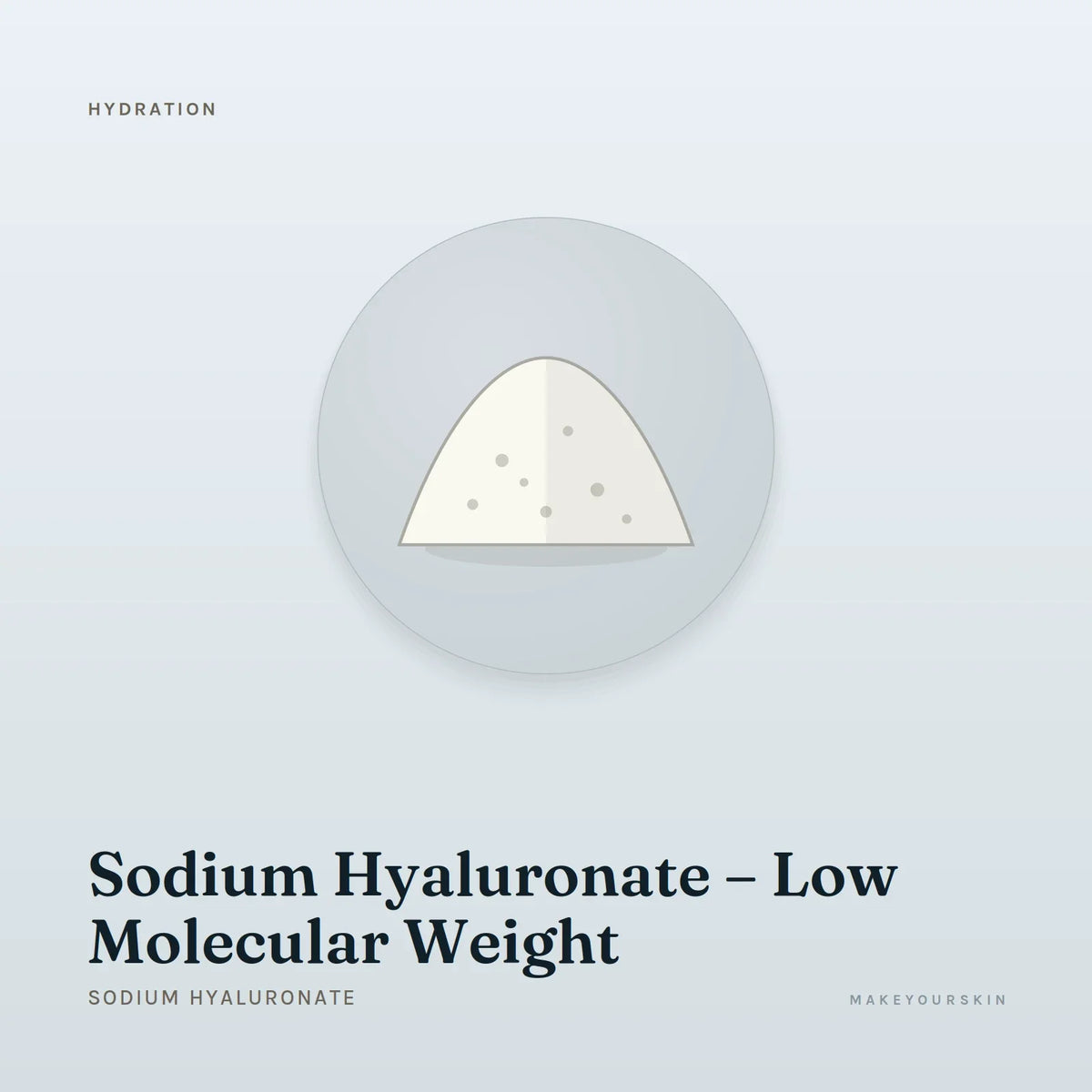 Sodium Hyaluronate – Low Molecular Weight (Sodium Hyaluronate) — powder, Global — MakeYourSkin