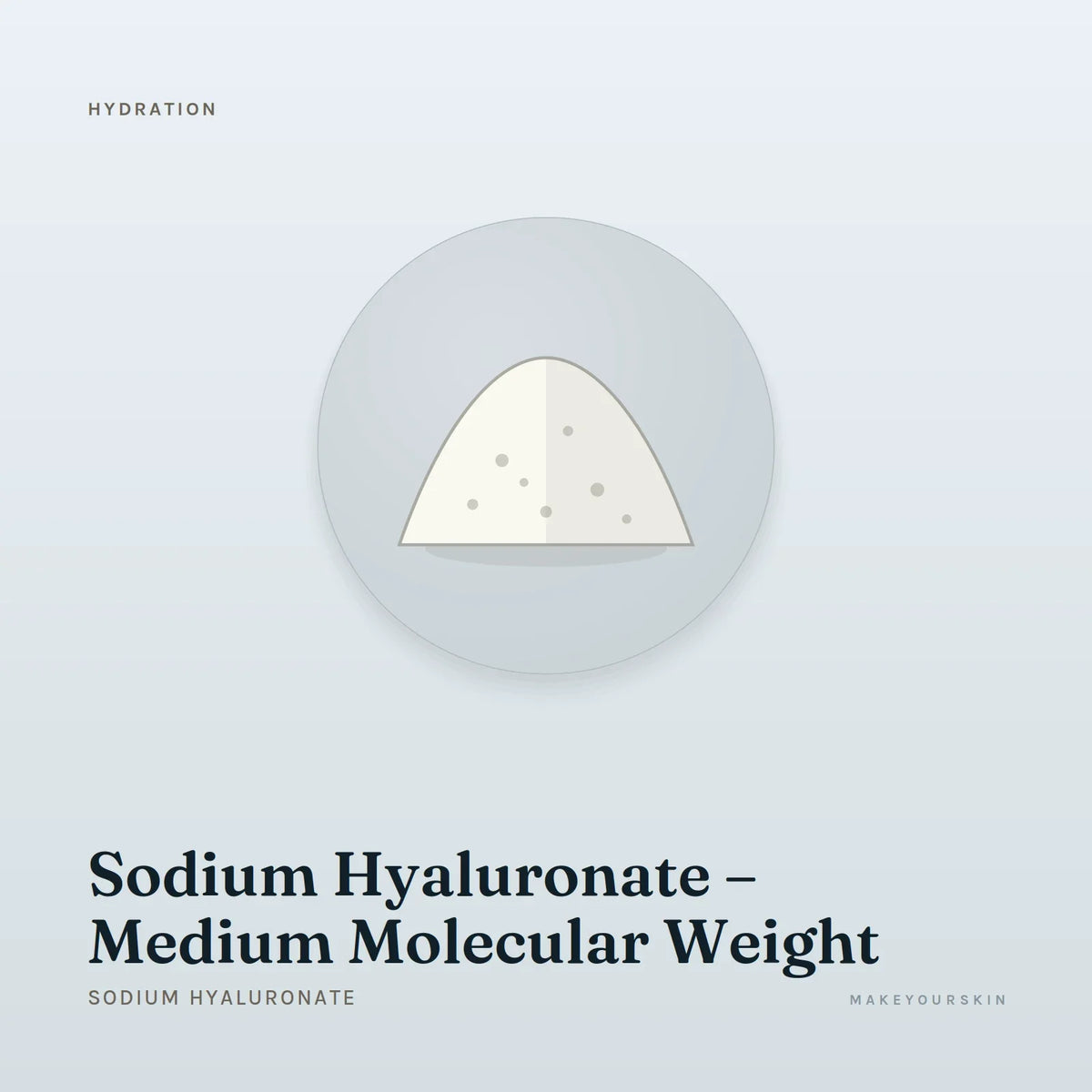 Sodium Hyaluronate – Medium Molecular Weight (Sodium Hyaluronate) — powder, Global — MakeYourSkin