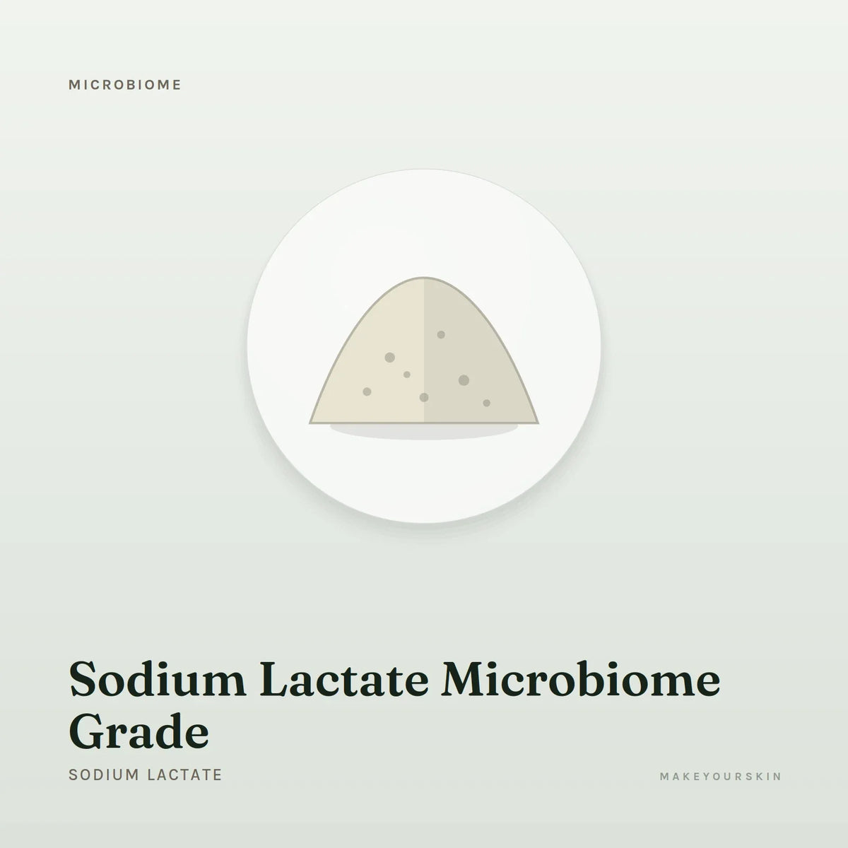 Sodium Lactate Microbiome Grade (Sodium Lactate) — powder, Global — MakeYourSkin