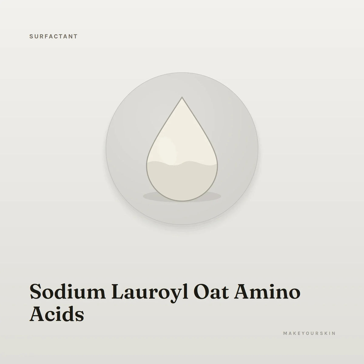 Sodium Lauroyl Oat Amino Acids — liquid, Global — MakeYourSkin