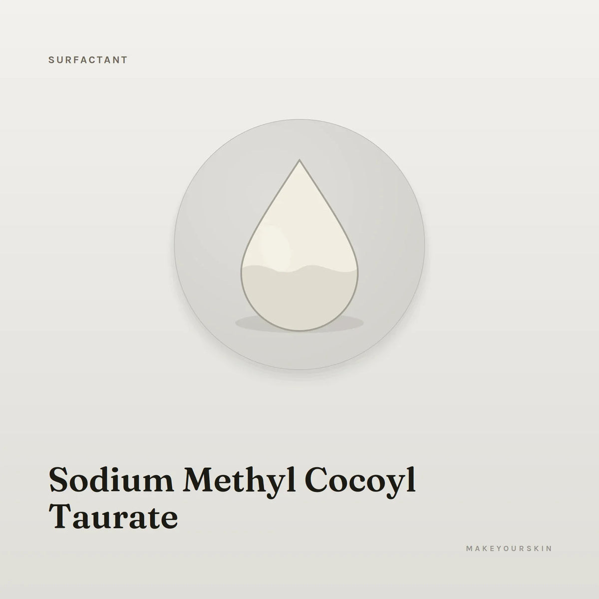 Sodium Methyl Cocoyl Taurate — liquid, Global — MakeYourSkin