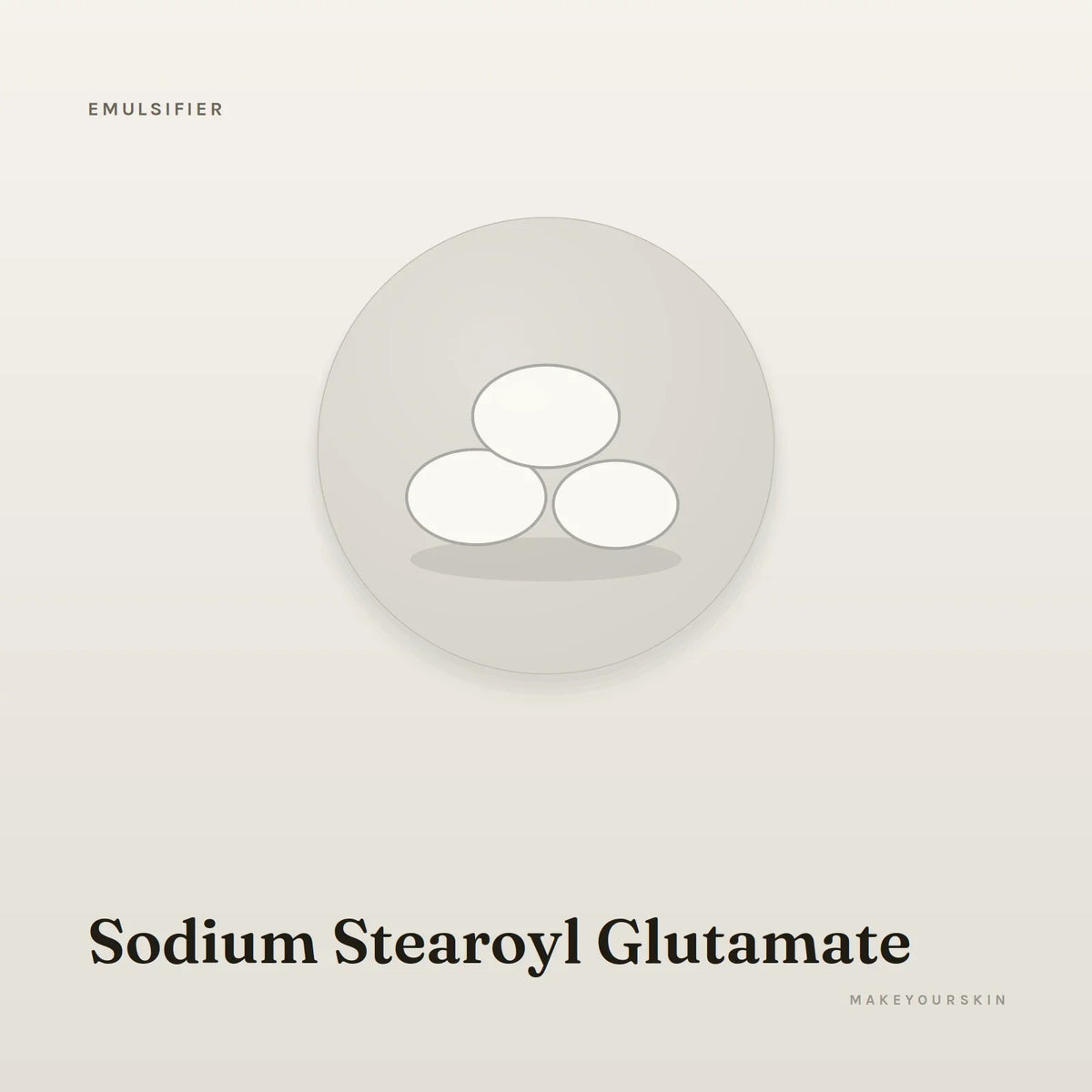Sodium Stearoyl Glutamate — wax / solid, Global — MakeYourSkin