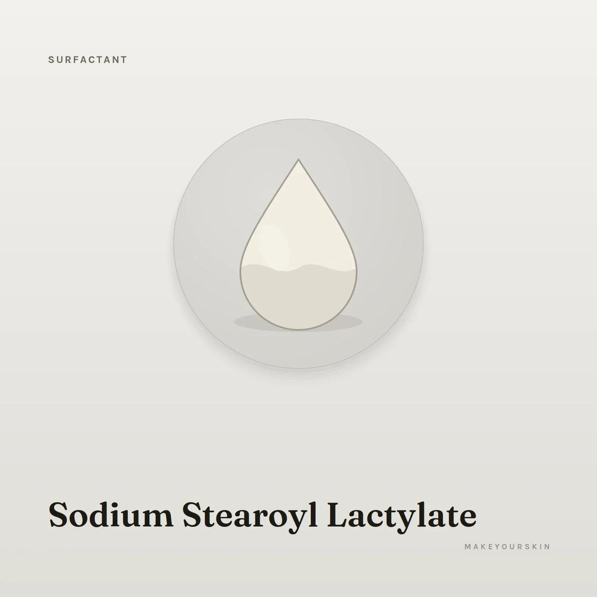 Sodium Stearoyl Lactylate — liquid, Global — MakeYourSkin