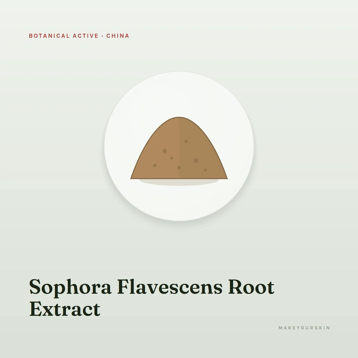 Sophora Flavescens Root Extract — powder, China · TCM — MakeYourSkin