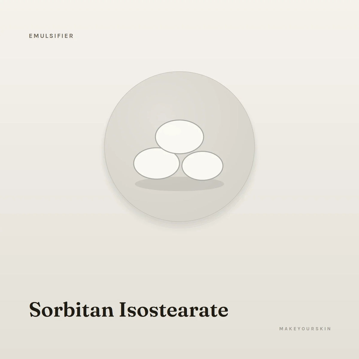 Sorbitan Isostearate — wax / solid, Global — MakeYourSkin