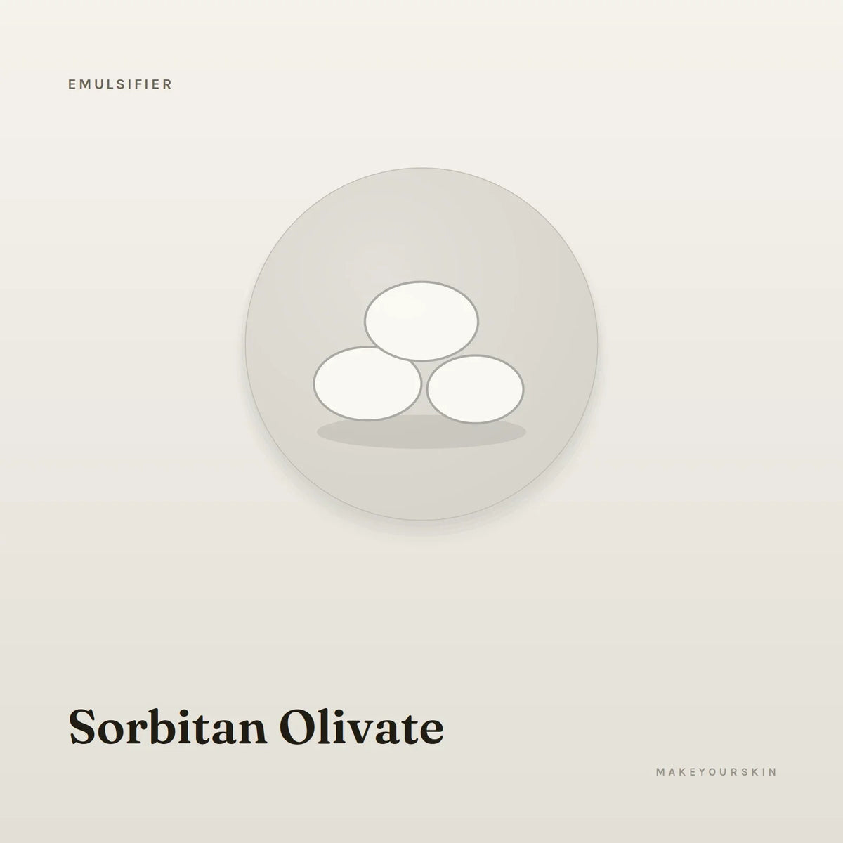 Sorbitan Olivate — wax / solid, Global — MakeYourSkin