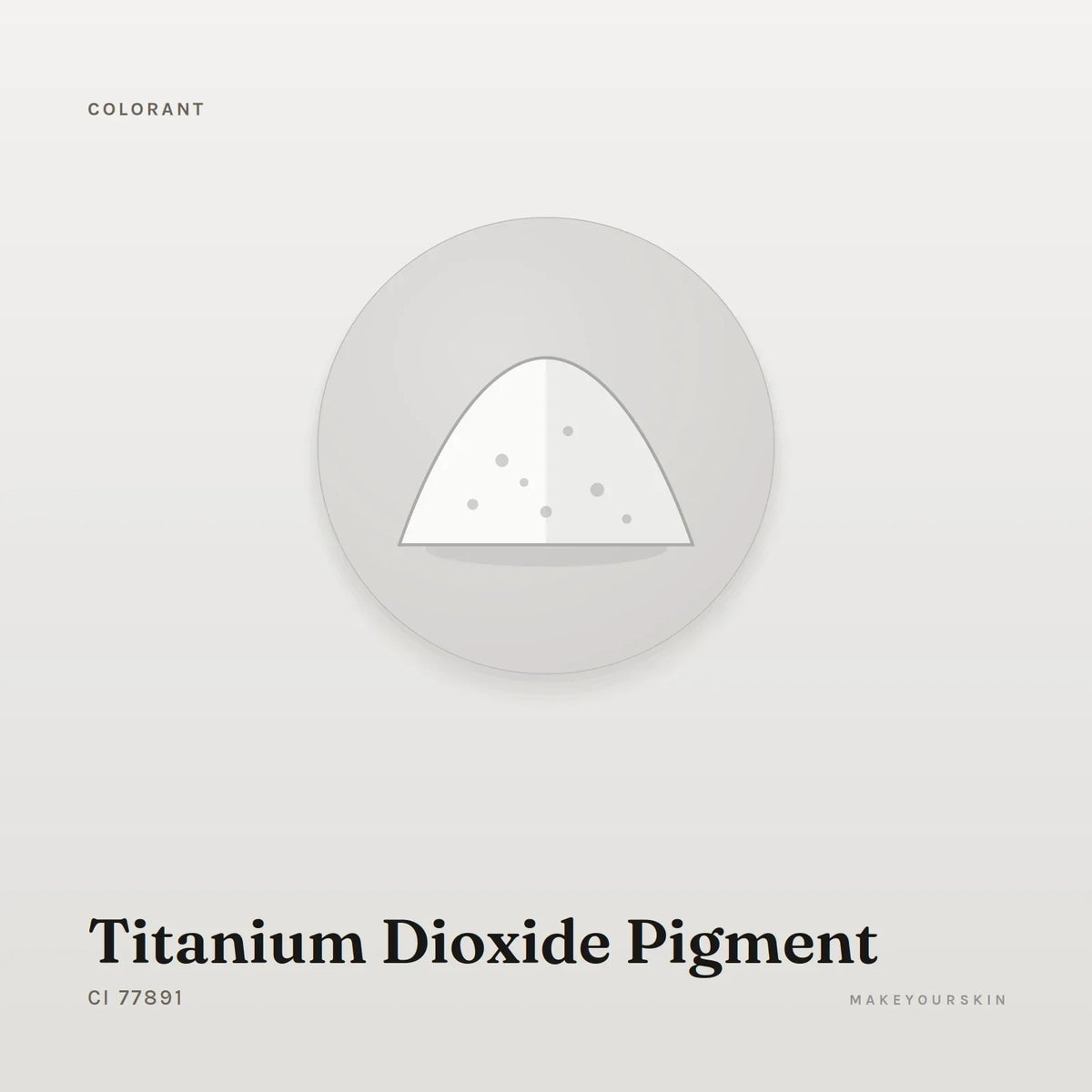 Titanium Dioxide Pigment (CI 77891) — powder, Global — MakeYourSkin