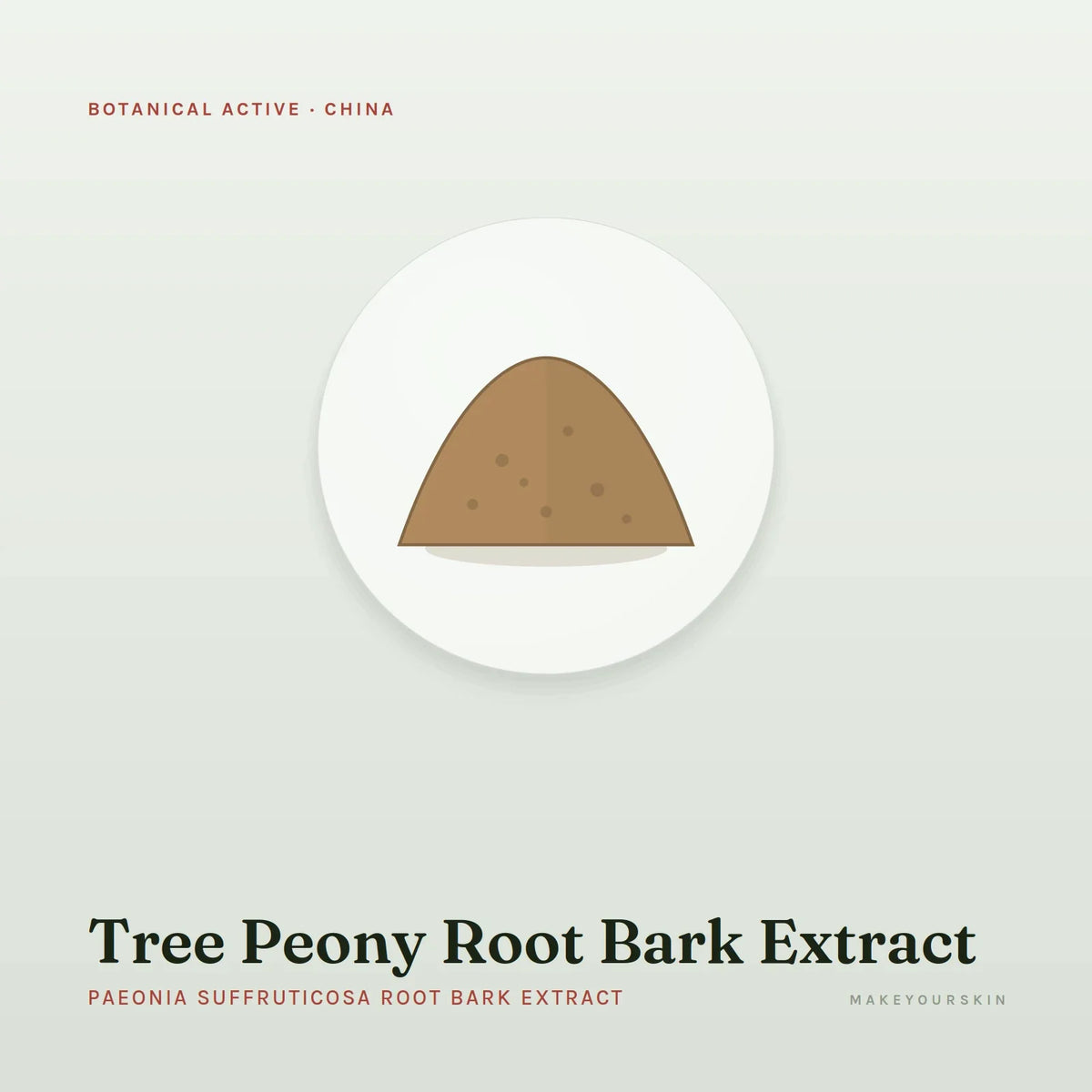 Tree Peony Root Bark Extract (Paeonia Suffruticosa Root Bark Extract) — powder, China · TCM — MakeYourSkin