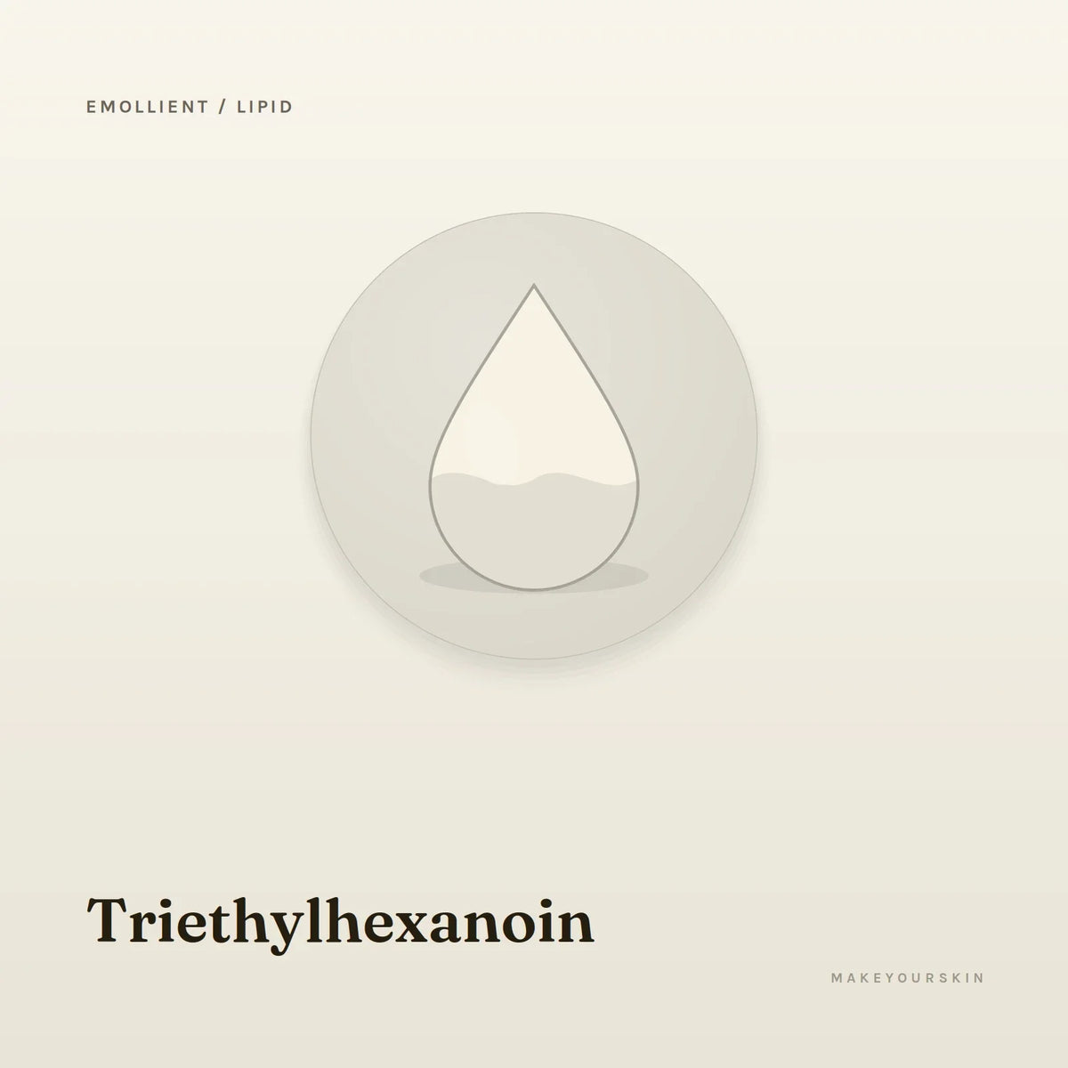 Triethylhexanoin — liquid, Global — MakeYourSkin