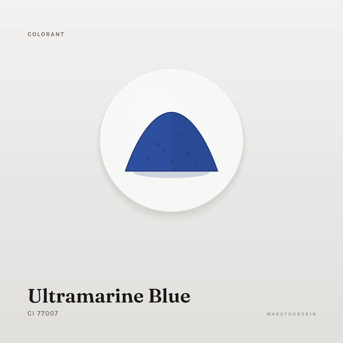 Ultramarine Blue (CI 77007) — powder, Global — MakeYourSkin