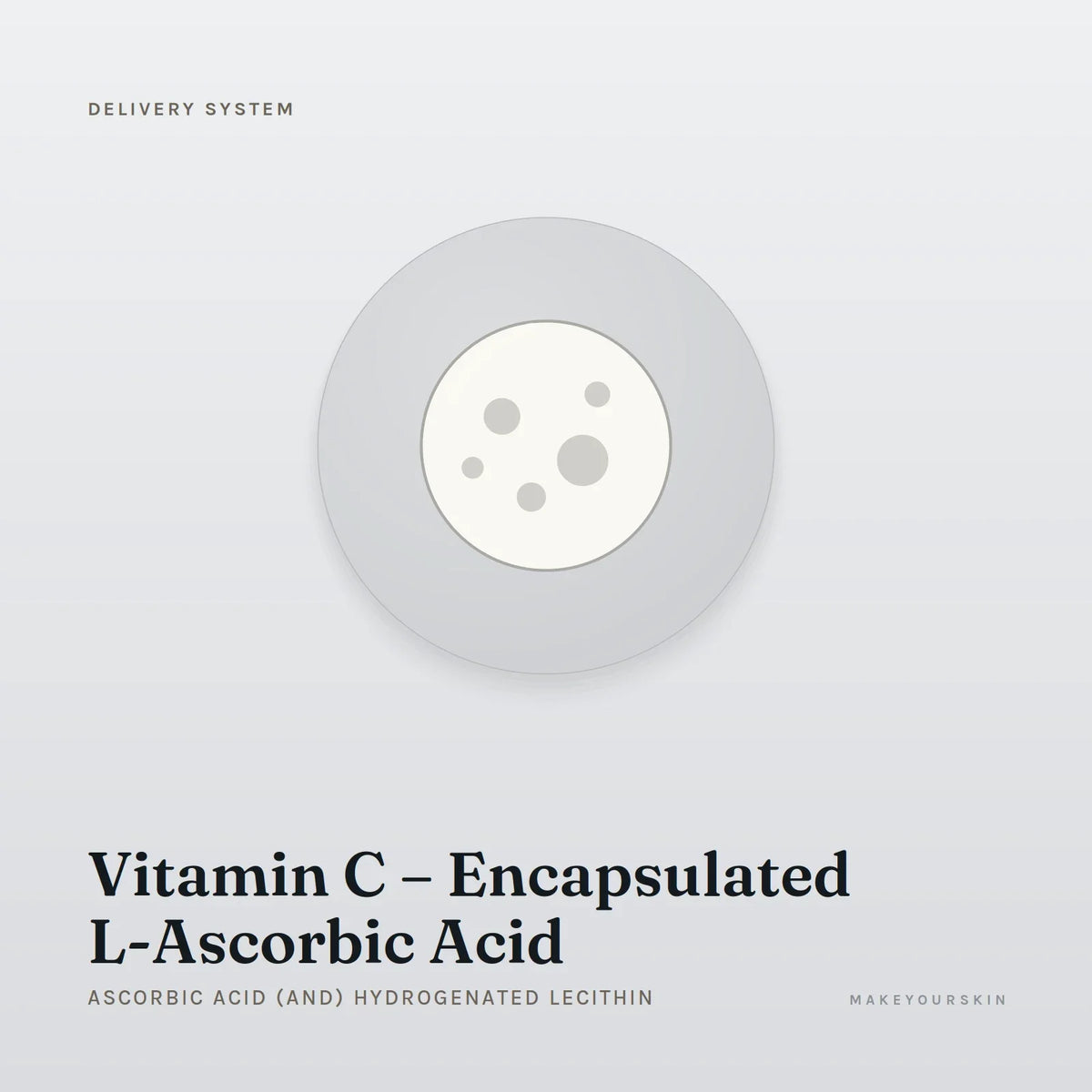 Vitamin C – Encapsulated L-Ascorbic Acid (Ascorbic Acid (and) Hydrogenated Lecithin) — dispersion, Global — MakeYourSkin