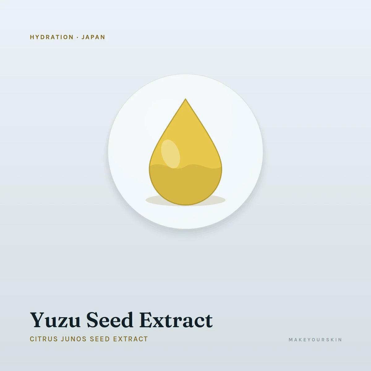 Yuzu Seed Extract (Citrus Junos Seed Extract) — liquid, Japan · J-Beauty — MakeYourSkin