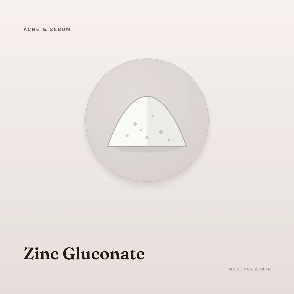 Zinc Gluconate — powder, Global — MakeYourSkin